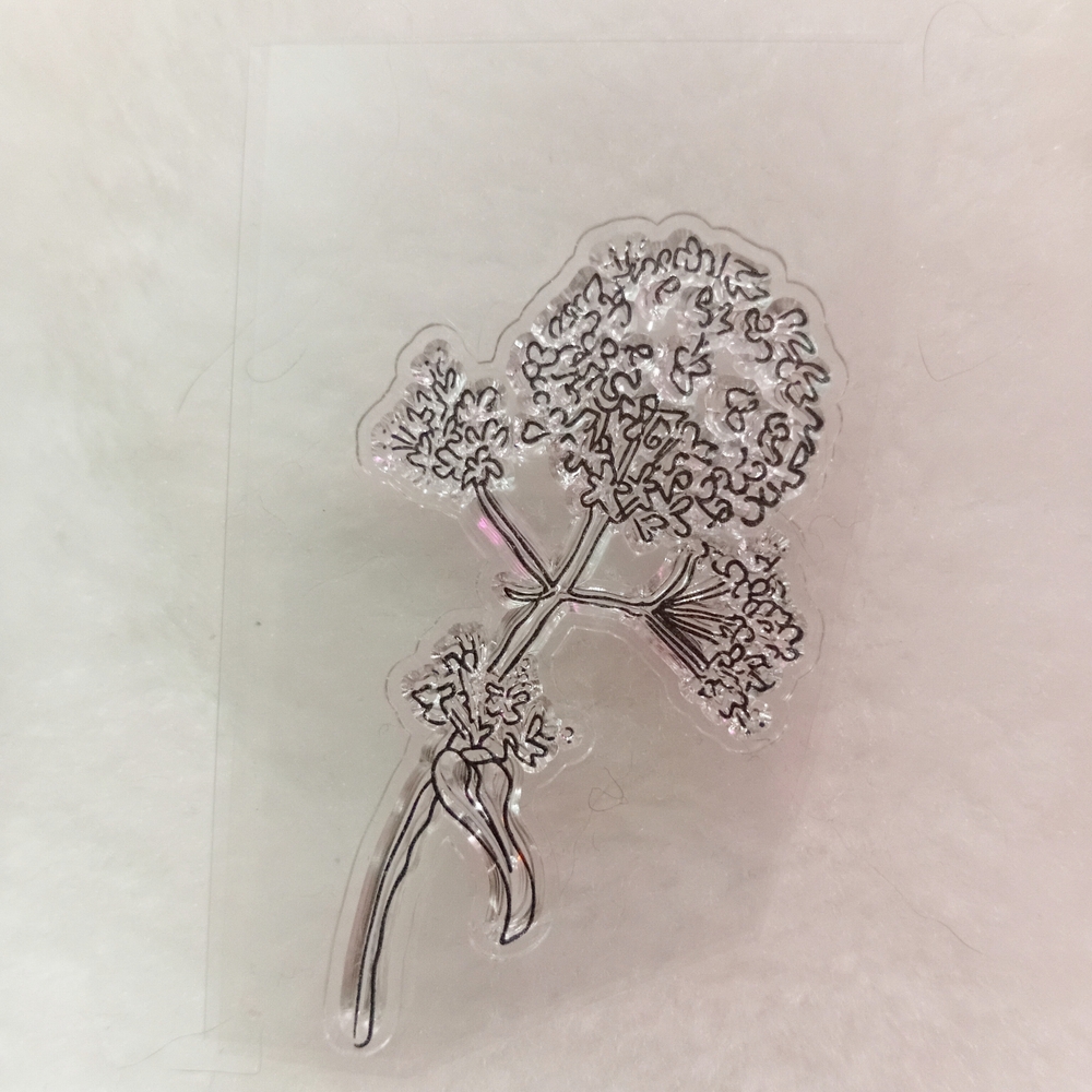Elegant Botanical Clear Stamp